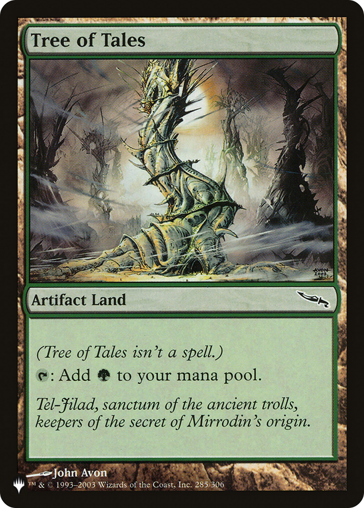 Tree of Tales (PLST) #MRD-285 [EN/N]