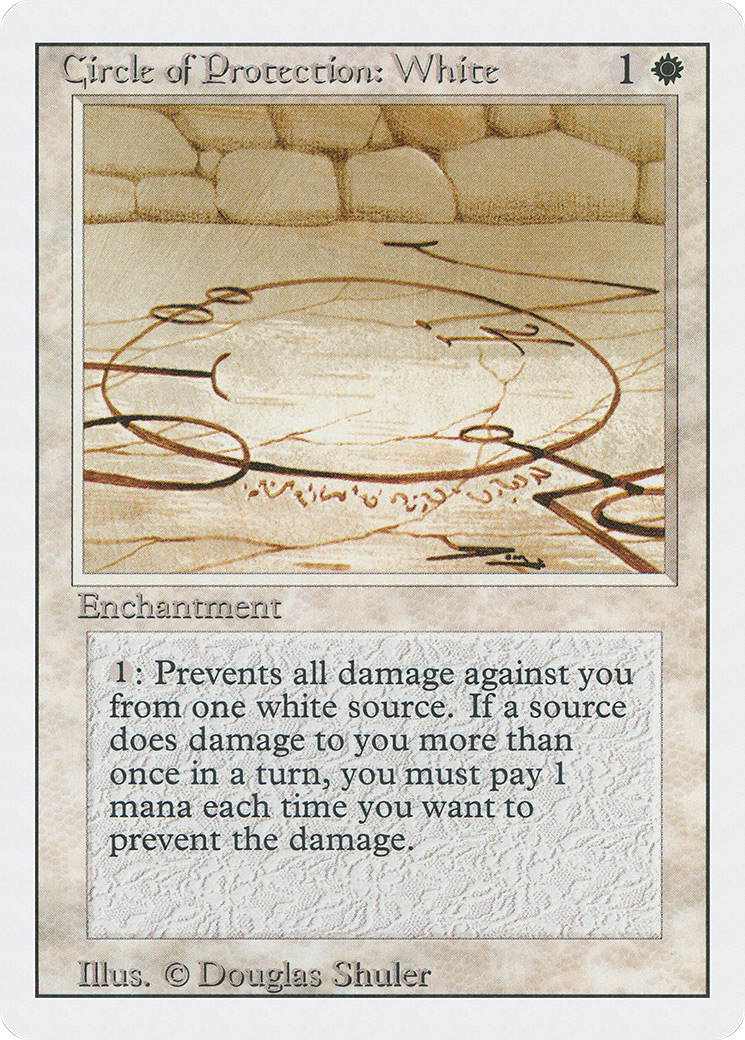 Circle of Protection: White (3ED) #13 [EN/N]