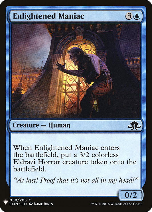 Enlightened Maniac (PLST) #EMN-58 [EN/N]