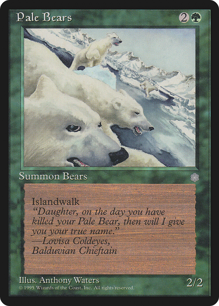 Pale Bears (ICE) #256 [EN/N]