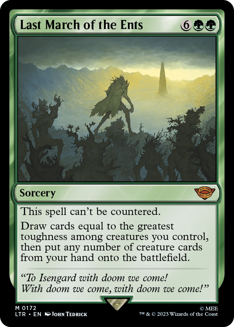 Last March of the Ents (LTR) #172 [EN/N]