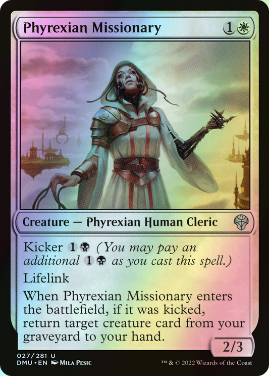Phyrexian Missionary (DMU) #27 [EN/F] s/o
