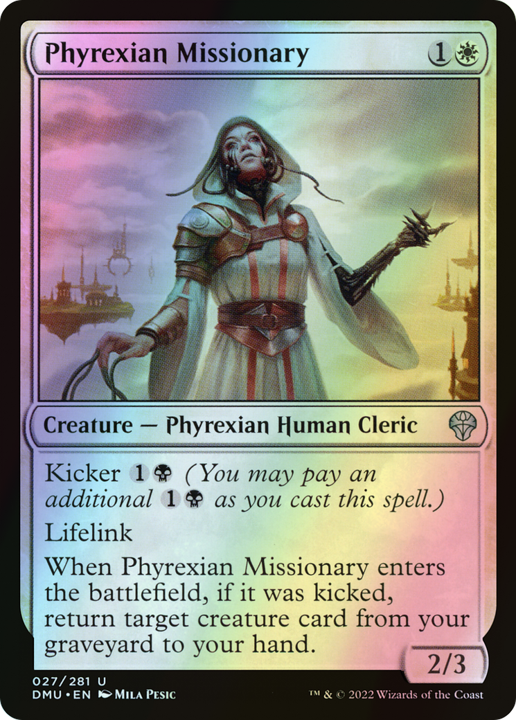 Phyrexian Missionary (DMU) #27 [EN/F] s/o