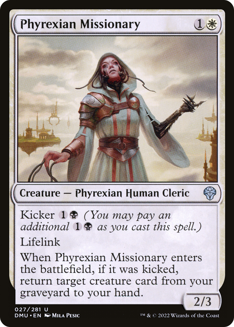 Phyrexian Missionary (DMU) #27 [EN/N] s/o