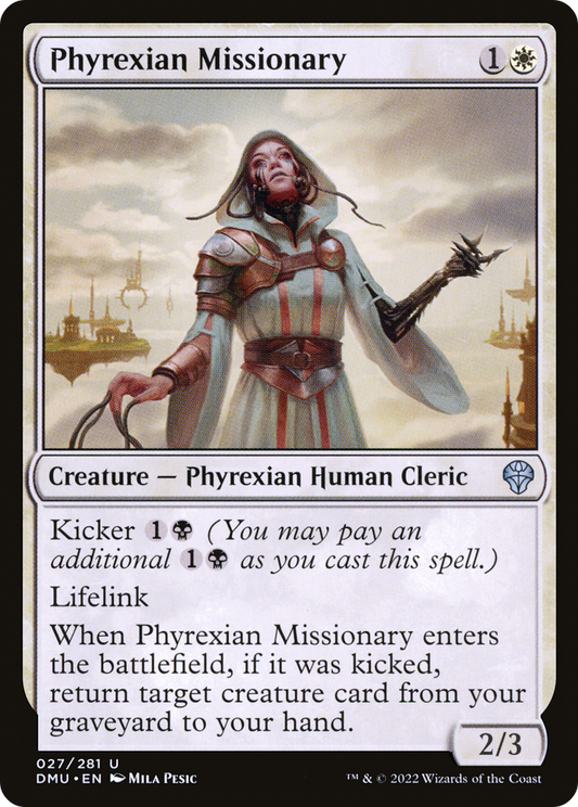 Phyrexian Missionary (DMU) #27 [EN/N] s/o