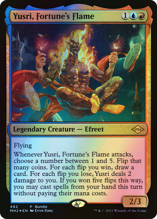 Yusri, Fortune's Flame (MH2) #492 [EN/F] s/o
