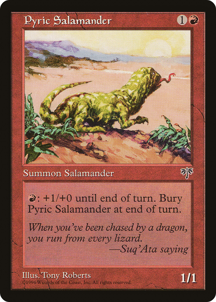 Pyric Salamander (MIR) #187 [EN/N]