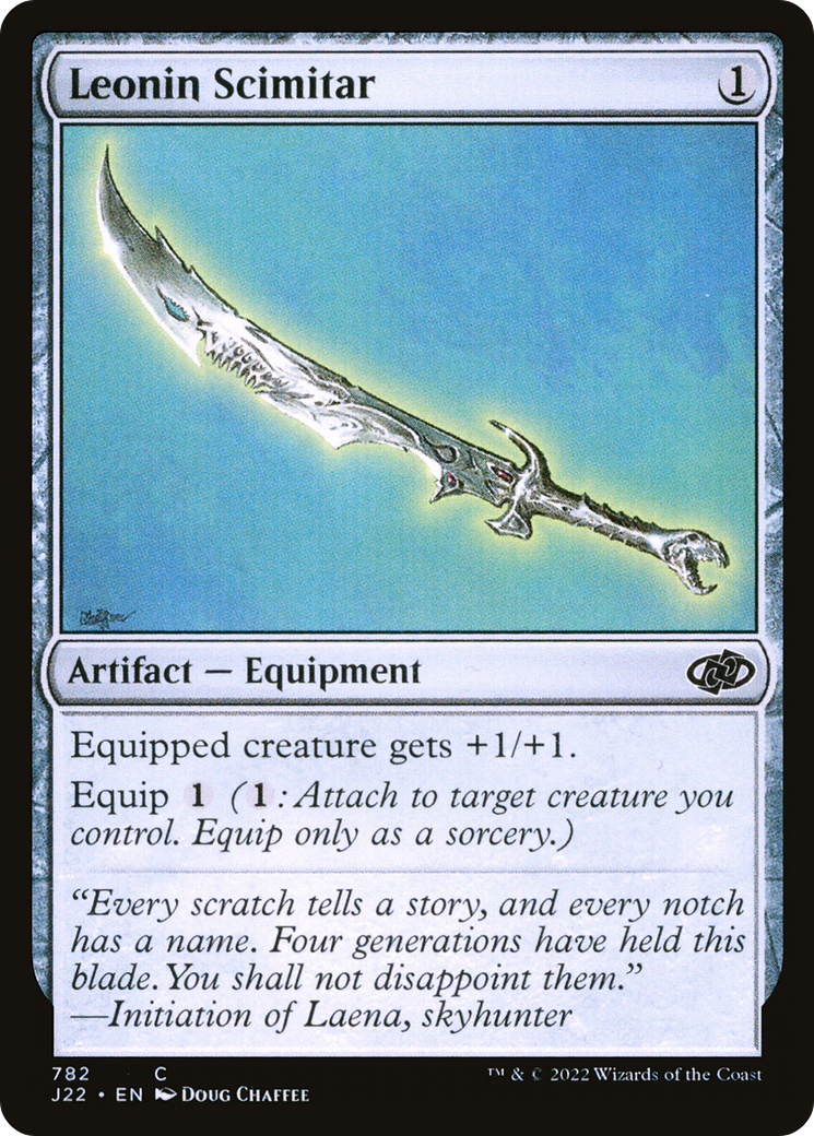 Leonin Scimitar (J22) #782 [EN/N] s/o