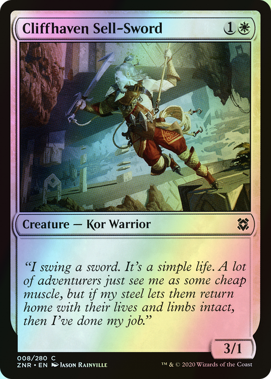 Cliffhaven Sell-Sword (ZNR) #8 [EN/F]