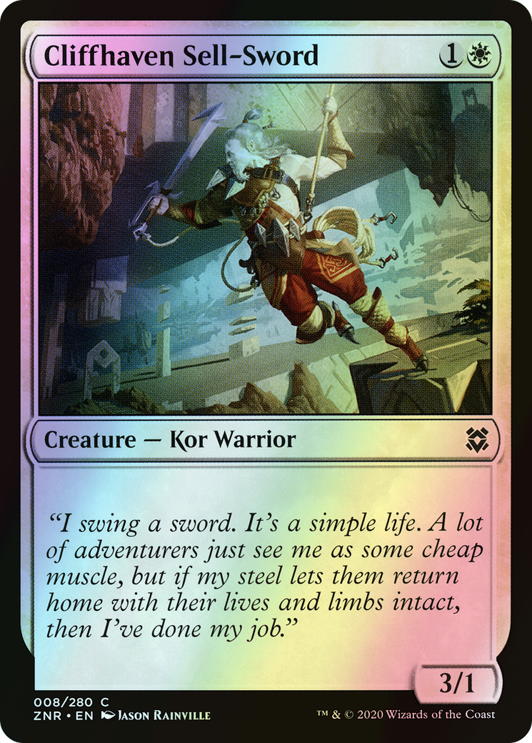 Cliffhaven Sell-Sword (ZNR) #8 [EN/F]