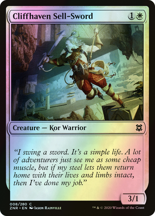 Cliffhaven Sell-Sword (ZNR) #8 [EN/F]