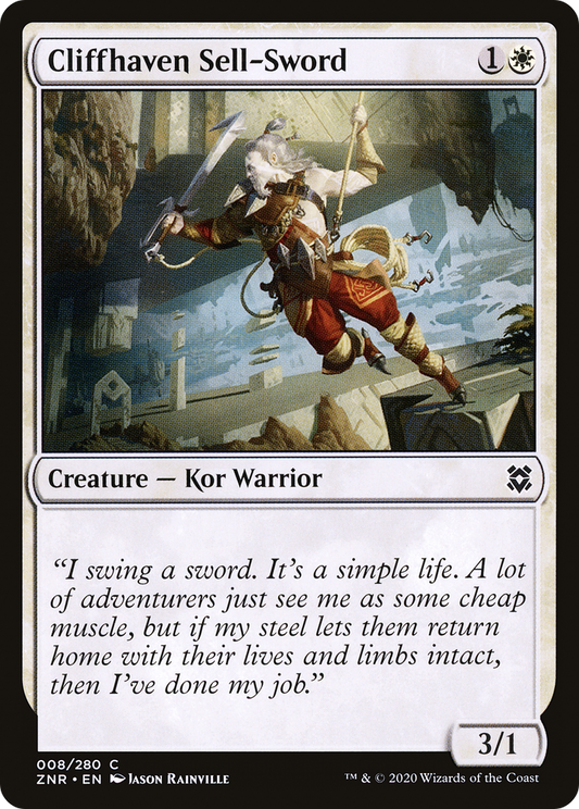 Cliffhaven Sell-Sword (ZNR) #8 [EN/N]