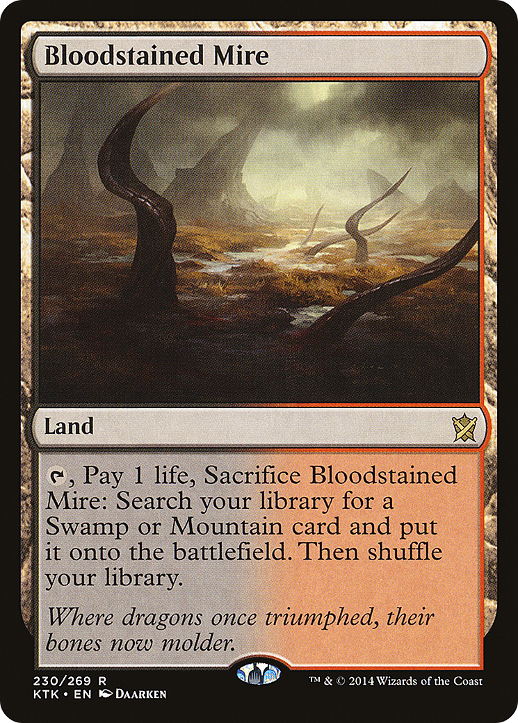 Bloodstained Mire (KTK) #230 [EN/N] s/o