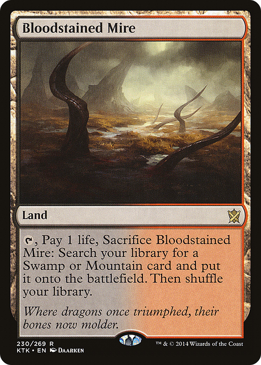 Bloodstained Mire (KTK) #230 [EN/N] s/o
