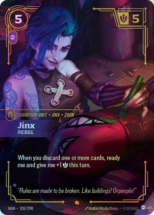 Jinx - Rebel (OGN) #202 [EN/F] s/o