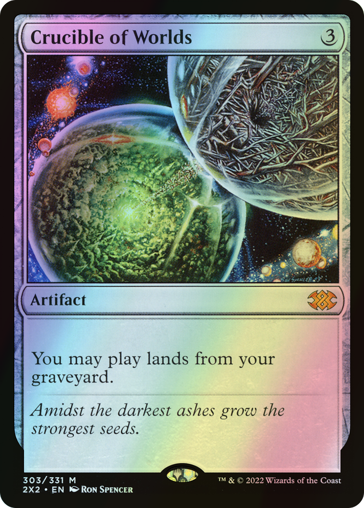 Crucible of Worlds (2X2) #303 [EN/F] s/o