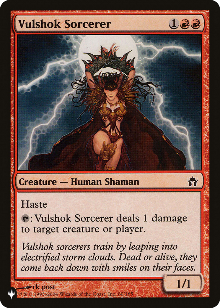 Vulshok Sorcerer (PLST) #5DN-80 [EN/N] s/o