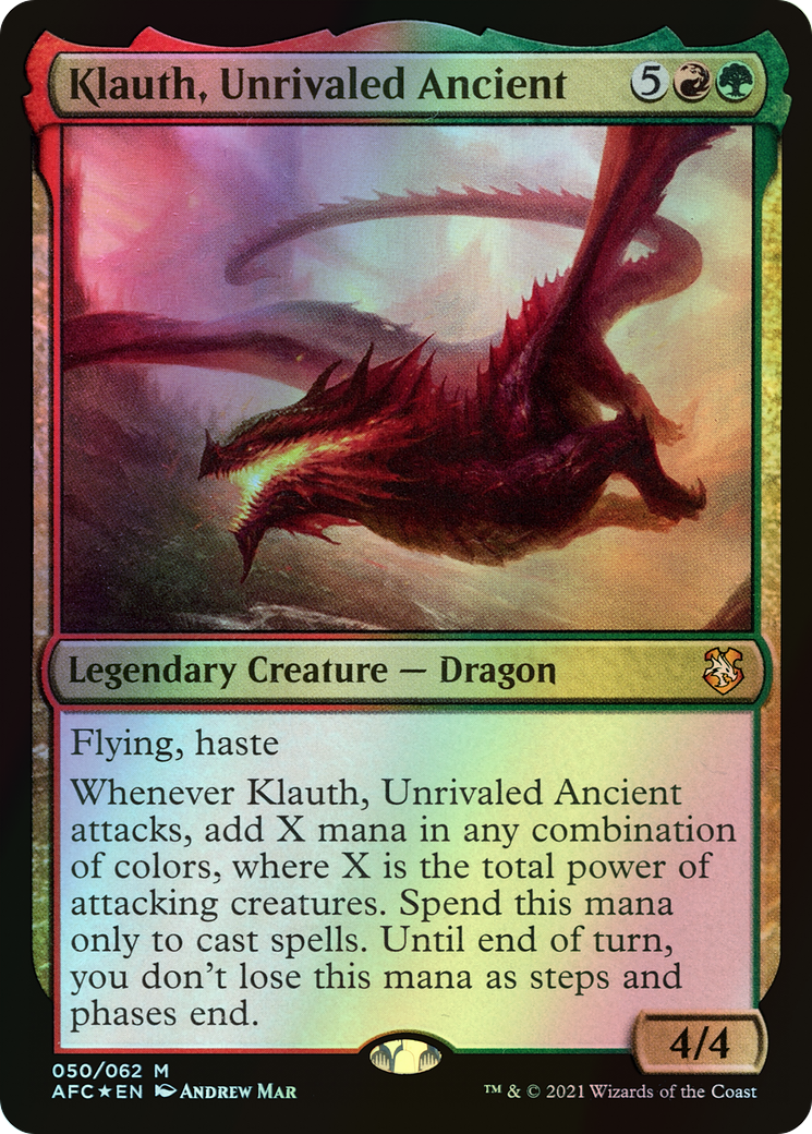 Klauth, Unrivaled Ancient (AFC) #50 [EN/F] s/o