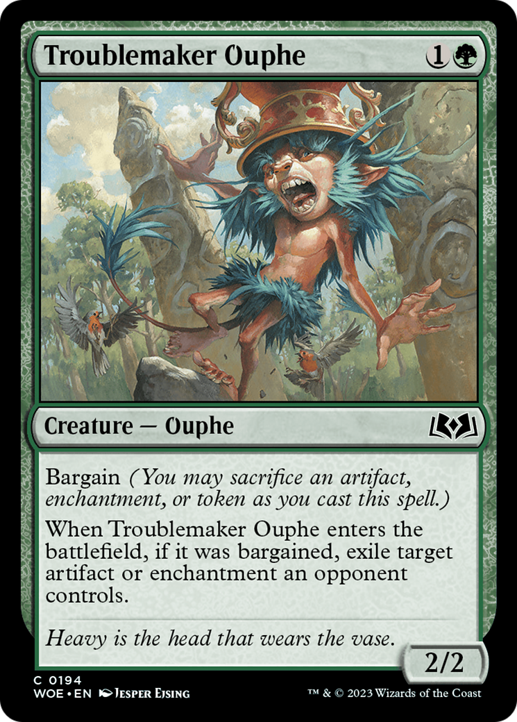 Troublemaker Ouphe (WOE) #194 [EN/N] s/o