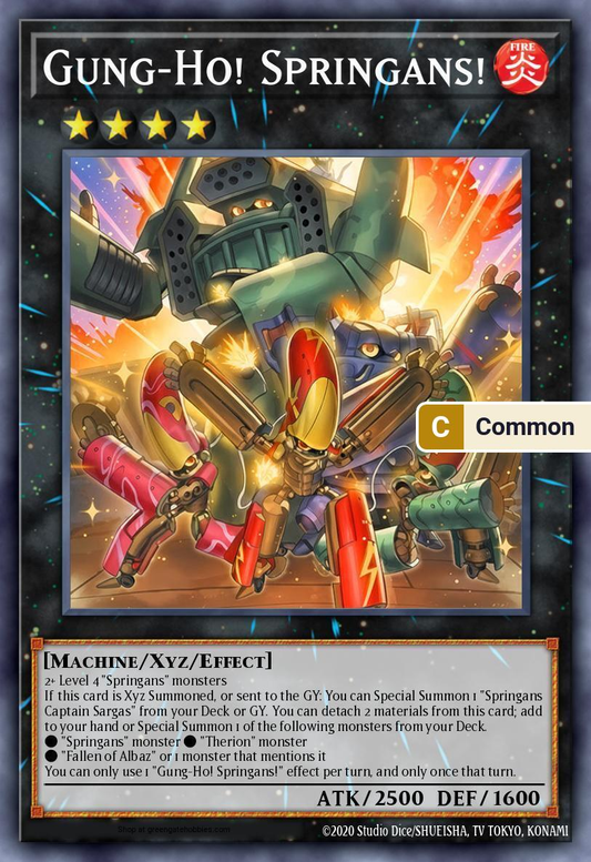 Gung-Ho! Springans! (BPRO-AE) #BPRO-AE045 [EN/C]