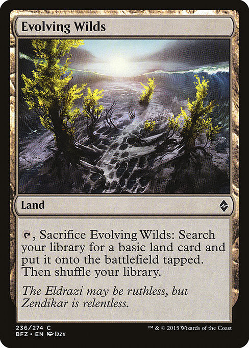 Evolving Wilds (BFZ) #236 [EN/N] s/o