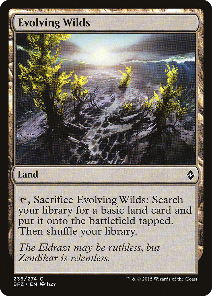 Evolving Wilds (BFZ) #236 [EN/N]