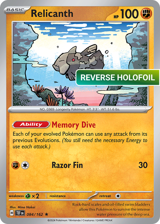 Relicanth (TEF) #84 [EN/R] s/o