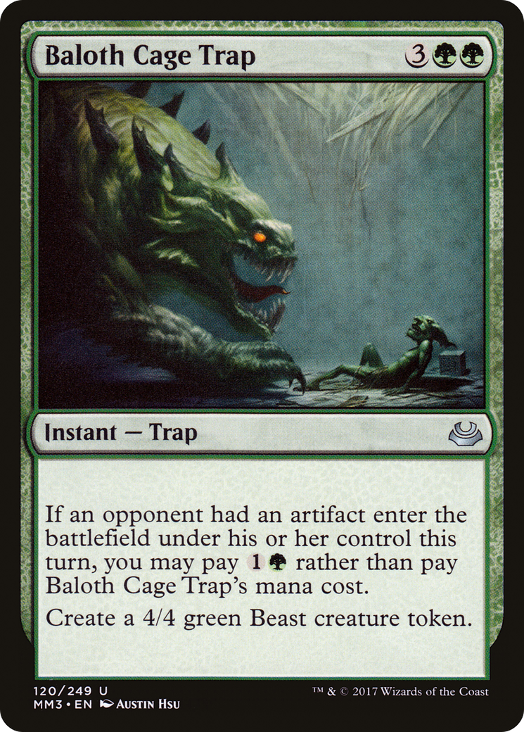 Baloth Cage Trap (MM3) #120 [EN/N]