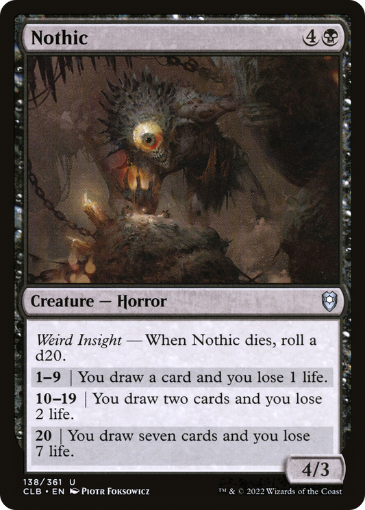 Nothic (CLB) #138 [EN/N]