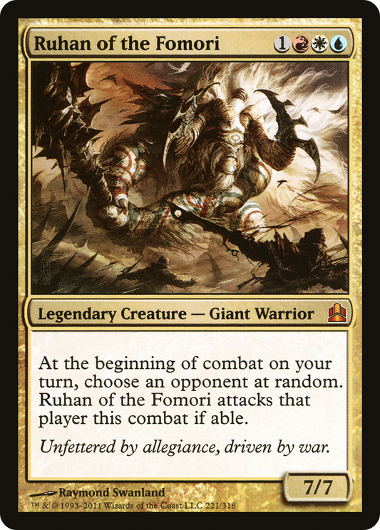 Ruhan of the Fomori (CMD) #221 [EN/N]