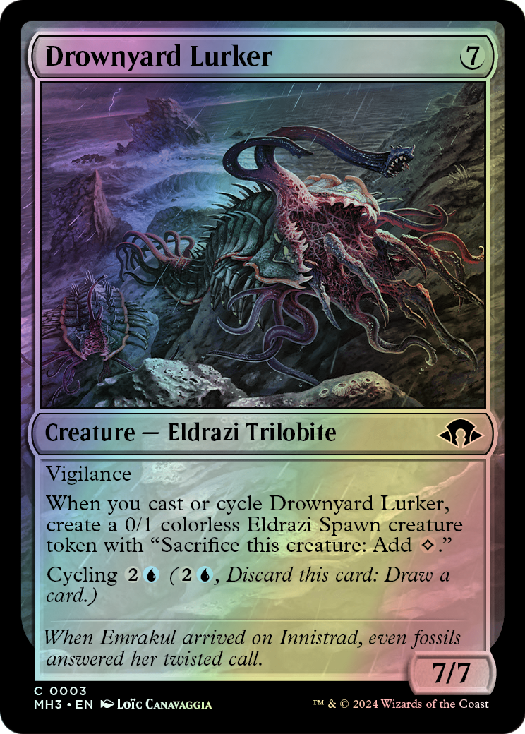 Drownyard Lurker (MH3) #3 [EN/F] s/o