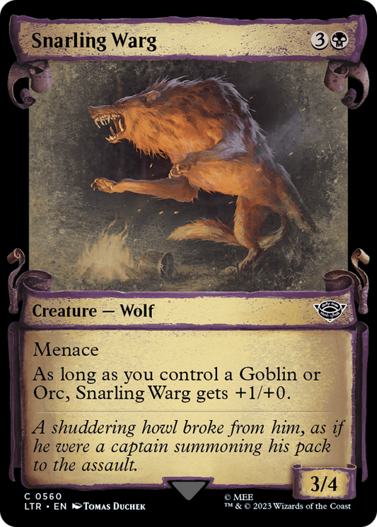 Snarling Warg (LTR) #560 [EN/N]