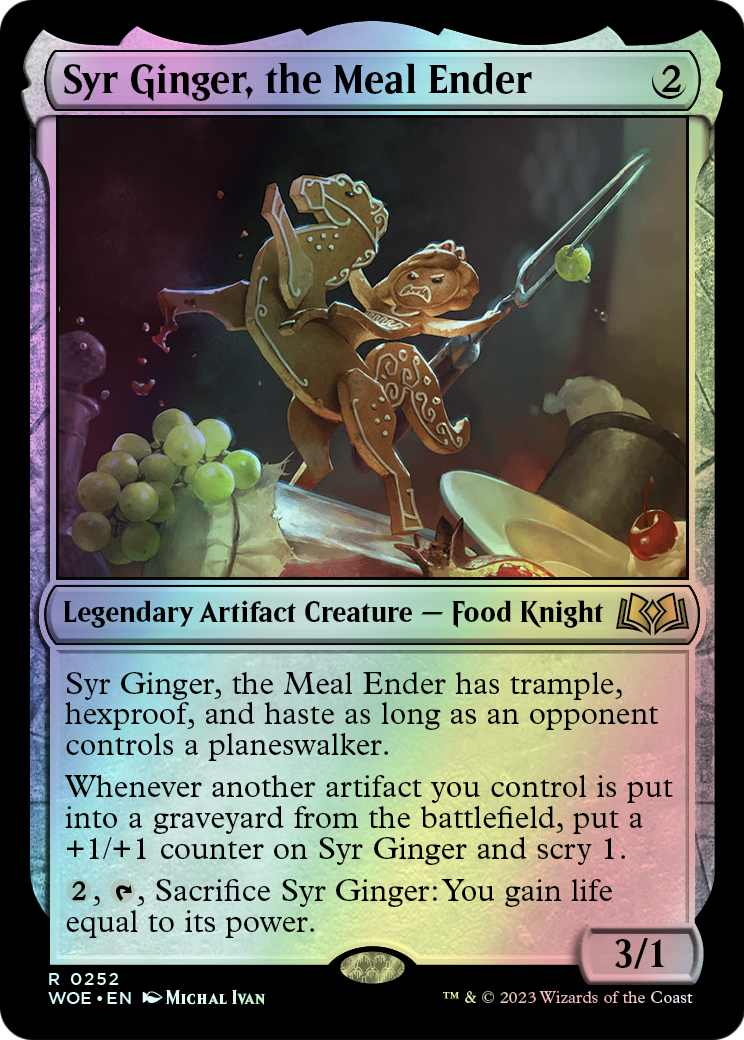 Syr Ginger, the Meal Ender (WOE) #252 [EN/F]