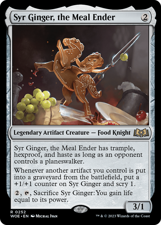 Syr Ginger, the Meal Ender (WOE) #252 [EN/N] s/o