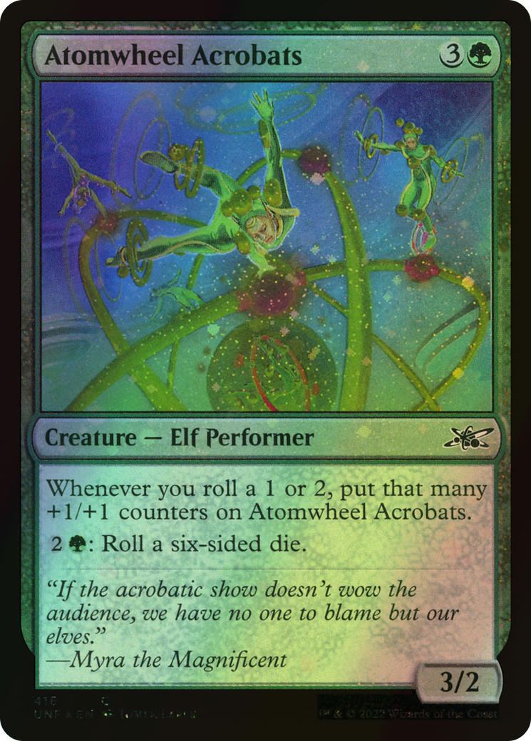 Atomwheel Acrobats - Galaxy Foil (UNF) #416 [EN/F] s/o