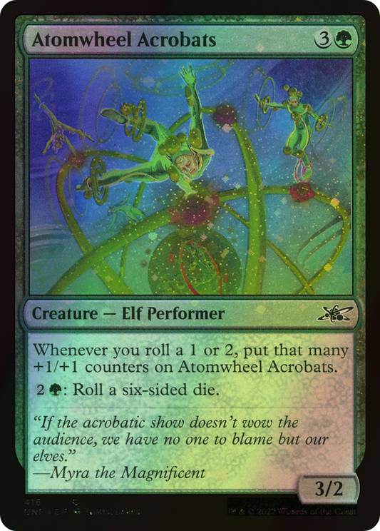 Atomwheel Acrobats - Galaxy Foil (UNF) #416 [EN/F] s/o