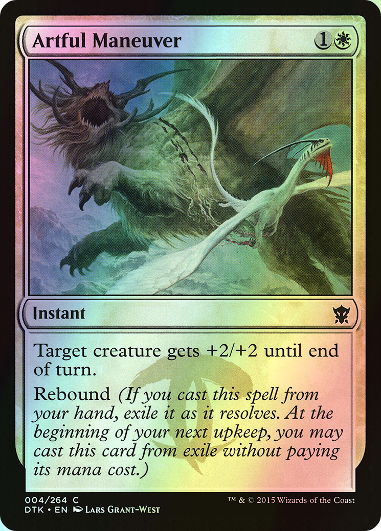 Artful Maneuver (DTK) #4 [EN/F] s/o