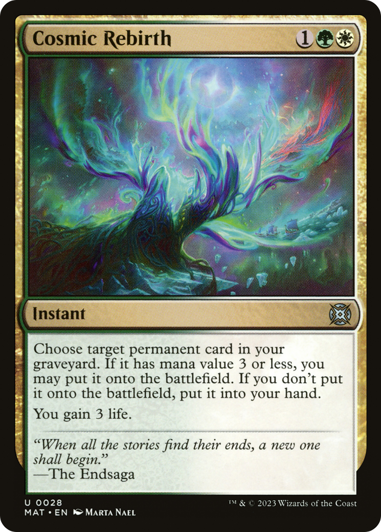 Cosmic Rebirth (MAT) #28 [EN/N] s/o