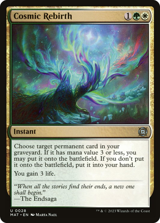Cosmic Rebirth (MAT) #28 [EN/N] s/o