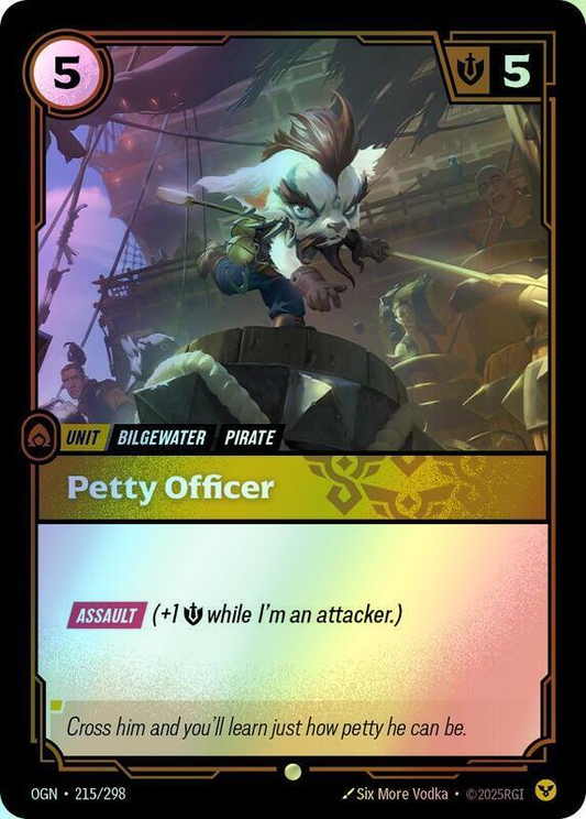 Petty Officer (OGN) #215 [EN/F]