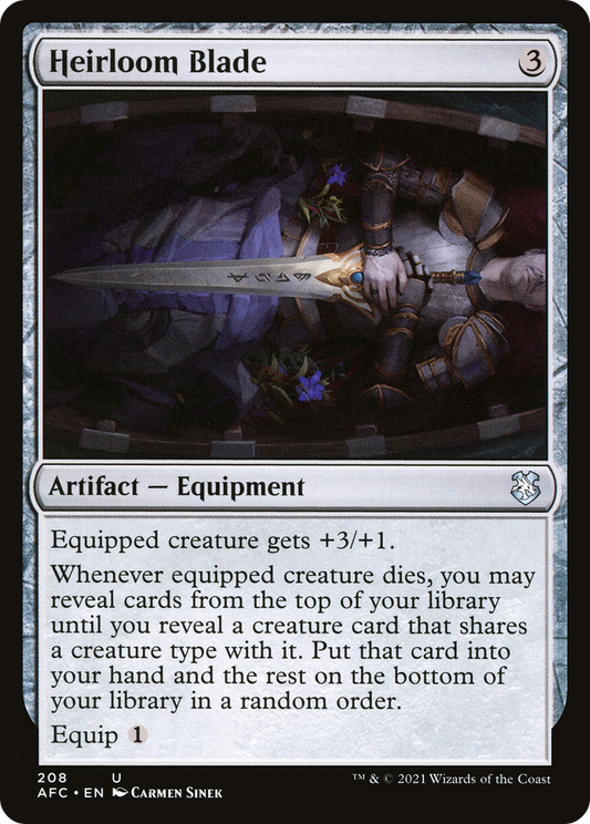 Heirloom Blade (AFC) #208 [EN/N]