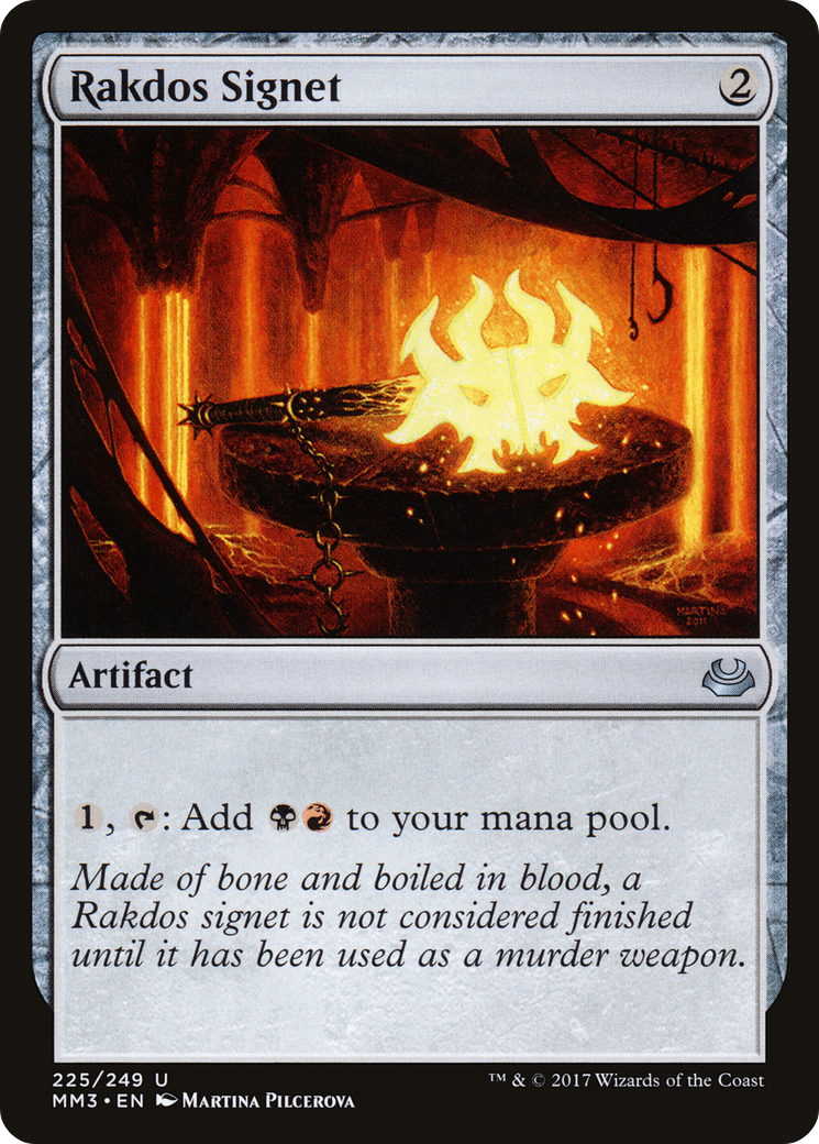 Rakdos Signet (MM3) #225 [EN/N] s/o