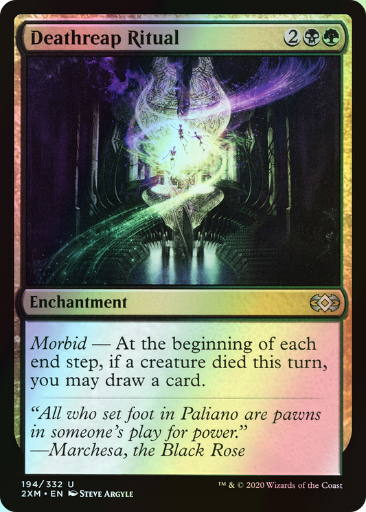 Deathreap Ritual (2XM) #194 [EN/F] s/o