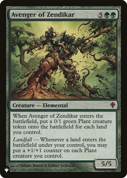 Avenger of Zendikar (PLST) #WWK-96 [EN/N]