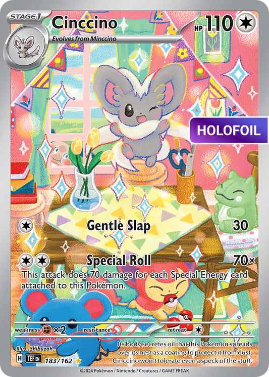 Cinccino (TEF) #183 [EN/H] s/o