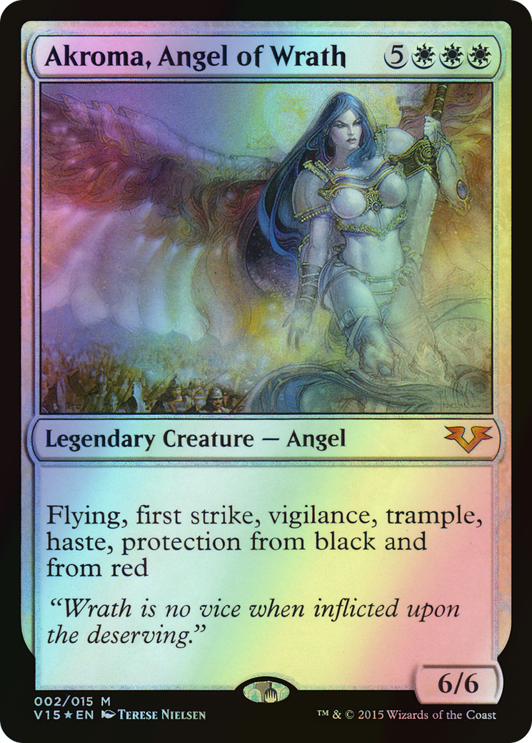 Akroma, Angel of Wrath (V15) #2 [EN/F] s/o