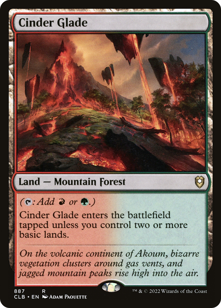 Cinder Glade (CLB) #887 [EN/N] s/o