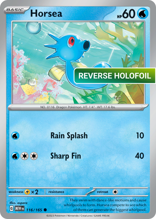 Horsea (MEW) #116 [EN/R]