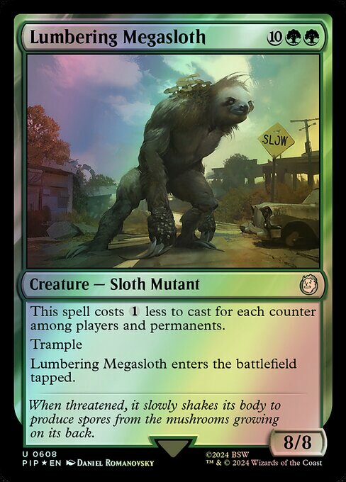 Lumbering Megasloth - Surge Foil (PIP) #608 [EN/F] s/o