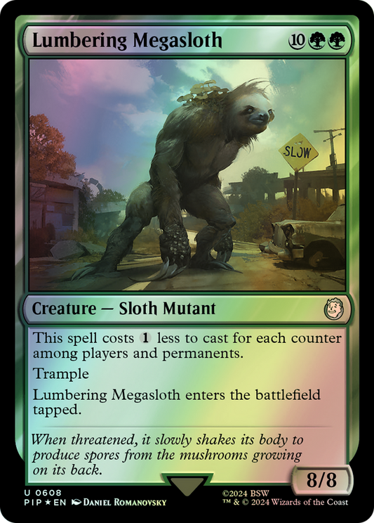 Lumbering Megasloth - Surge Foil (PIP) #608 [EN/F] s/o
